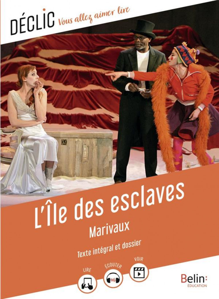 L-ILE DES ESCLAVES - MARIVAUX - BELIN