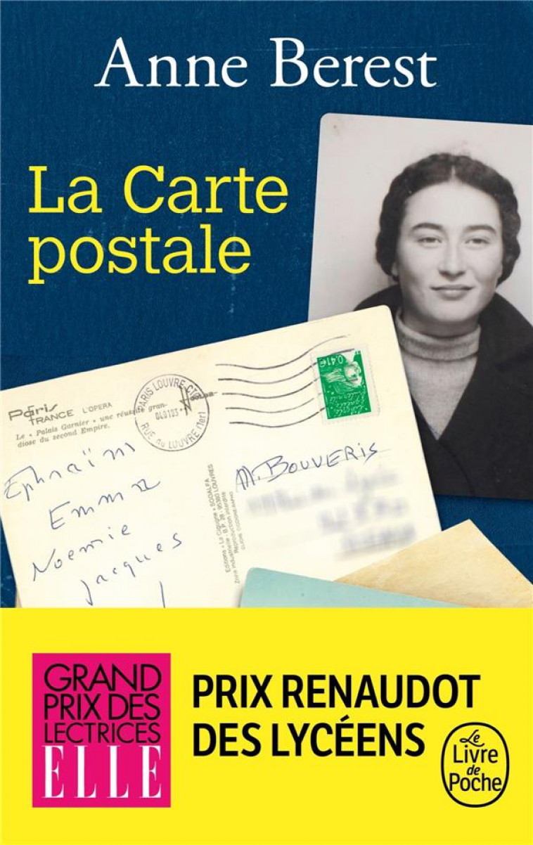 LA CARTE POSTALE - BEREST ANNE - NC