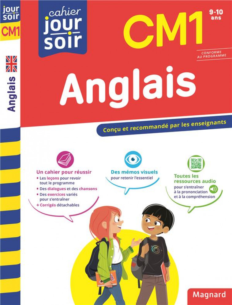 ANGLAIS CM1 - CAHIER JOUR SOIR - CONCU ET RECOMMANDE PAR LES ENSEIGNANTS - JARDINIER DENIS - MAGNARD