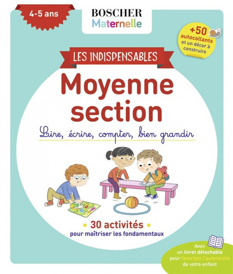 LES INDISPENSABLES DE MOYENNE SECTION - LASCAULT CHARLOTTE - BELIN