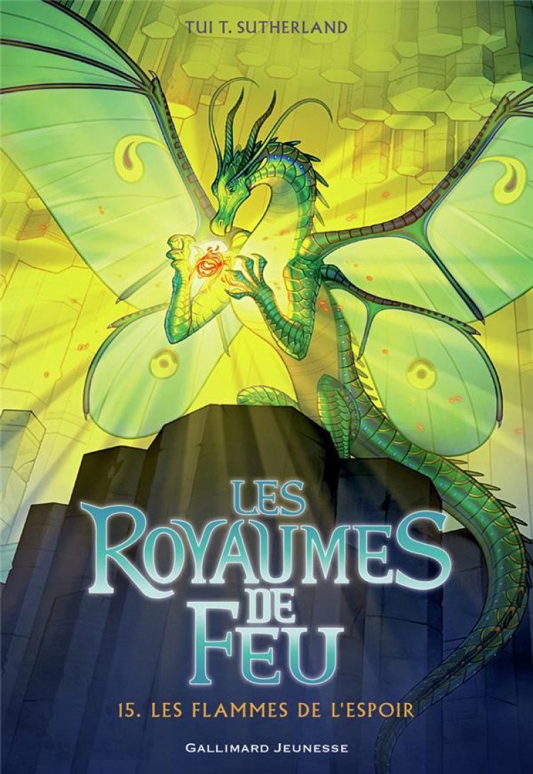 LES ROYAUMES DE FEU, 15 - LES FLAMMES DE L-ESPOIR - SUTHERLAND/ANG - GALLIMARD