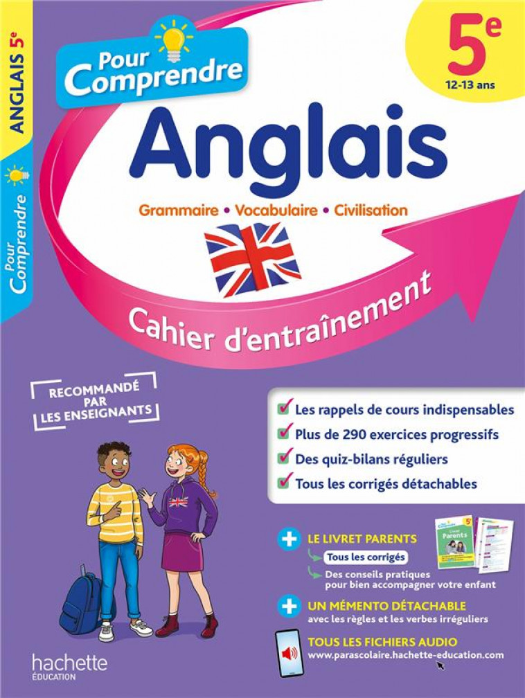 POUR COMPRENDRE ANGLAIS 5E - GERBER KRYSTEL - HACHETTE