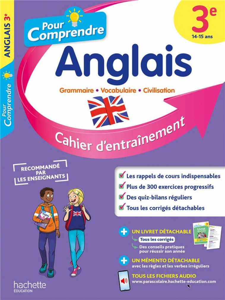 POUR COMPRENDRE ANGLAIS 3E - GERBER/AMIET/POIRIER - HACHETTE