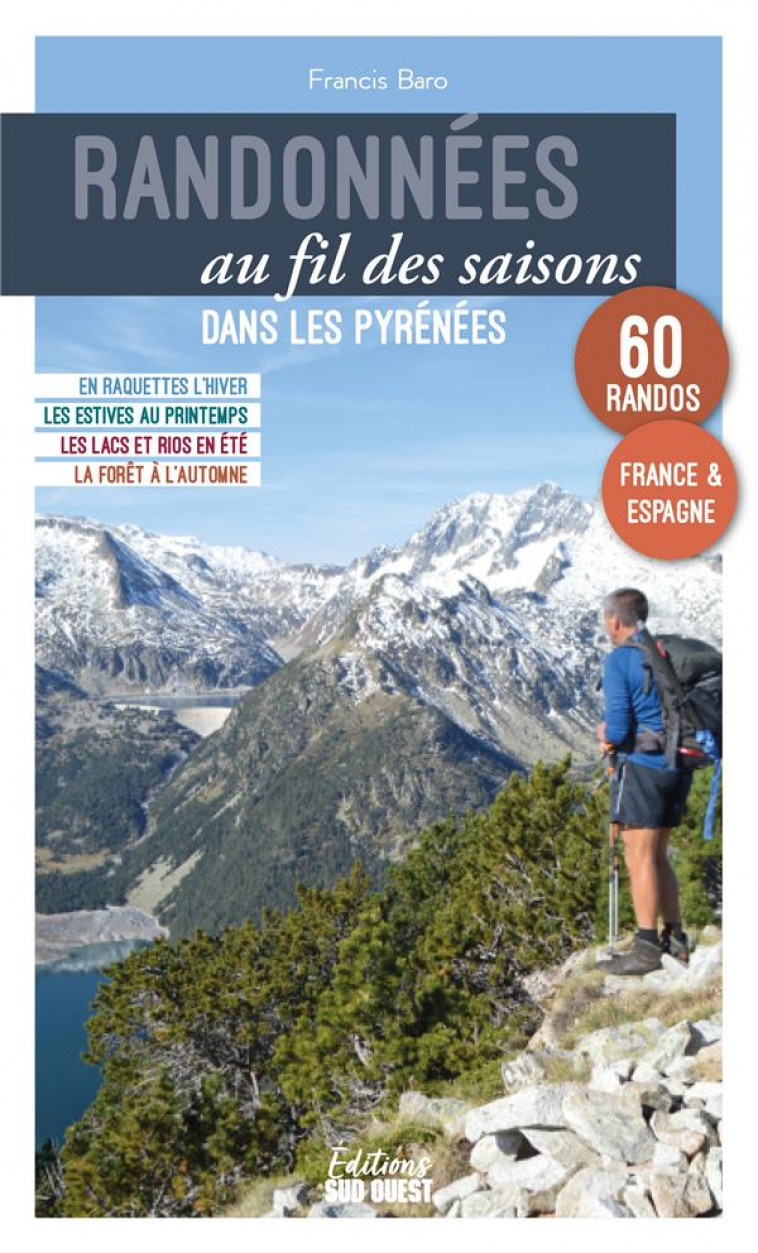 RANDONNEES AU FIL DES SAISONS. DANS LES PYRENEES - BARO FRANCIS - SUD OUEST