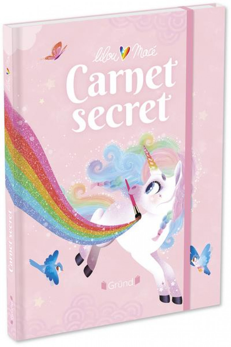 MON CARNET SECRET LILOU LA LICORNE - BOISSON/MACE - NC