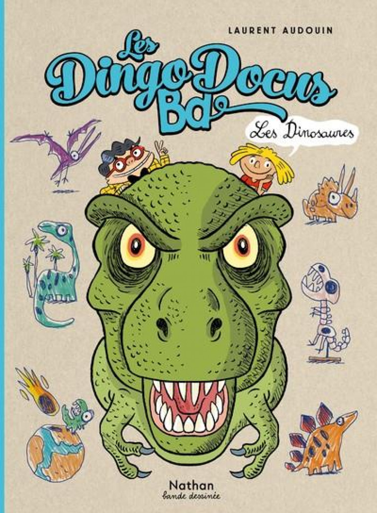 DINGODOCUS BD - LES DINOSAURES - AUDOUIN - CLE INTERNAT