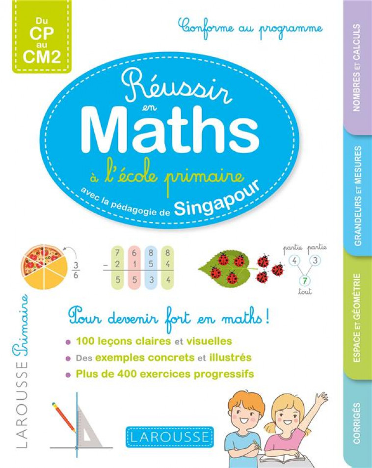 METHODE DE MATHS LAROUSSE - ECOLE PRIMAIRE (DU CP AU CM2) - XXX - LAROUSSE