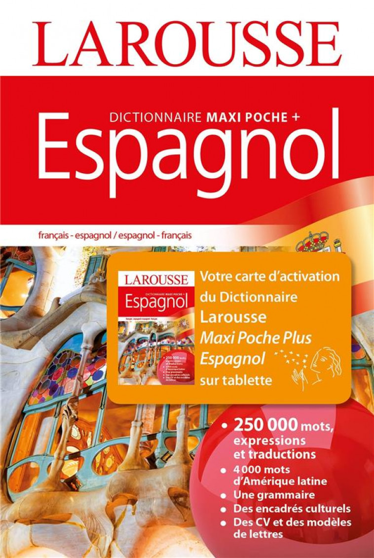 MAXIPOCHE PLUS ESPAGNOL 2 EN 1 - COLLECTIF - LAROUSSE