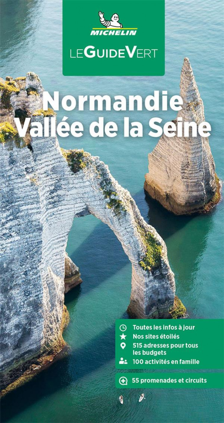 GUIDE VERT NORMANDIE, VALLEE DE LA SEINE MICHELIN - XXX - MICHELIN