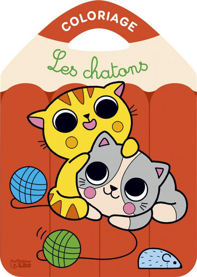 COLO CRAYONS COULEURS CHATONS - XXX - LITO