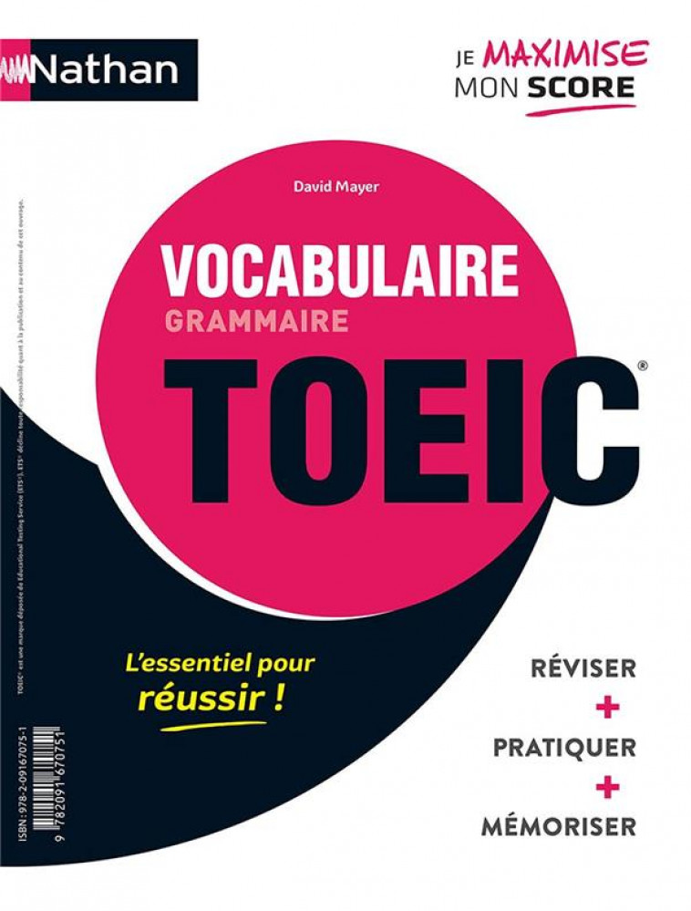 GRAMMAIRE VOCABULAIRE - TOEIC 2022 - MURDOCH STERN/MAYER - CLE INTERNAT