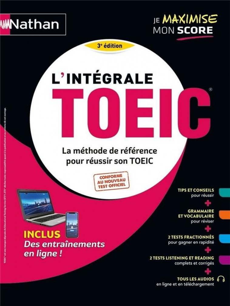 L-INTEGRALE TOEIC - 3E EDITION - 2023 - MURDOCH STERN/STULTS - CLE INTERNAT