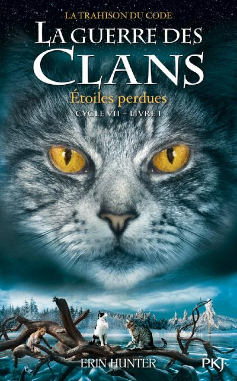 LA GUERRE DES CLANS, CYCLE VII - TOME 1 ETOILES PERDUES - HUNTER ERIN - POCKET