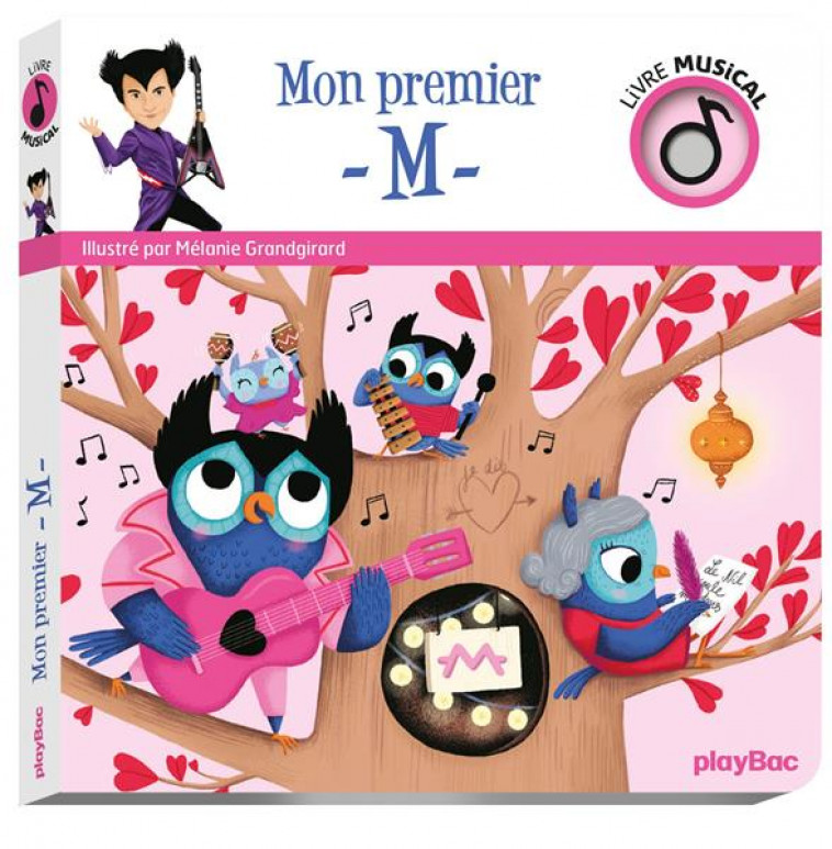 LIVRE MUSICAL - MON PREMIER M - AUDIO - GRANDGIRARD MELANIE - PRISMA