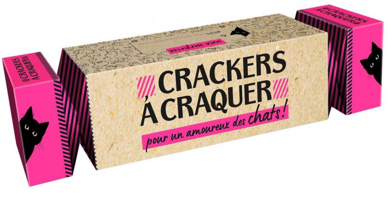 CRACKERS POUR UN AMOUREUX DES CHATS - PLAYBAC EDITIONS - NC