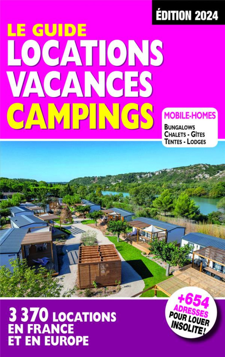 LE GUIDE LOCATION VACANCES CAMPING 2024 - AZAIEZ MARIAM - REGICAMP