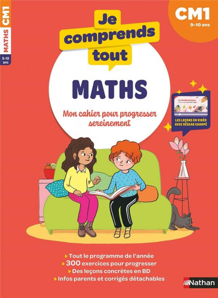 JE COMPRENDS TOUT - MATHEMATIQUES CM1 - GINET/CHAVAROCHE - CLE INTERNAT