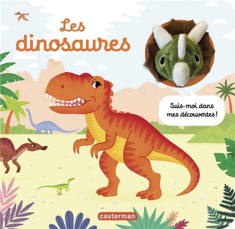 MES DOCU MARIONNETTES - T01 - LES DOUDOUS DOCS - LES DINOSAURES - CHETAUD - CASTERMAN