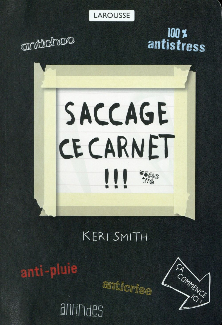 SACCAGE CE CARNET !!! - SMITH KERI - Larousse