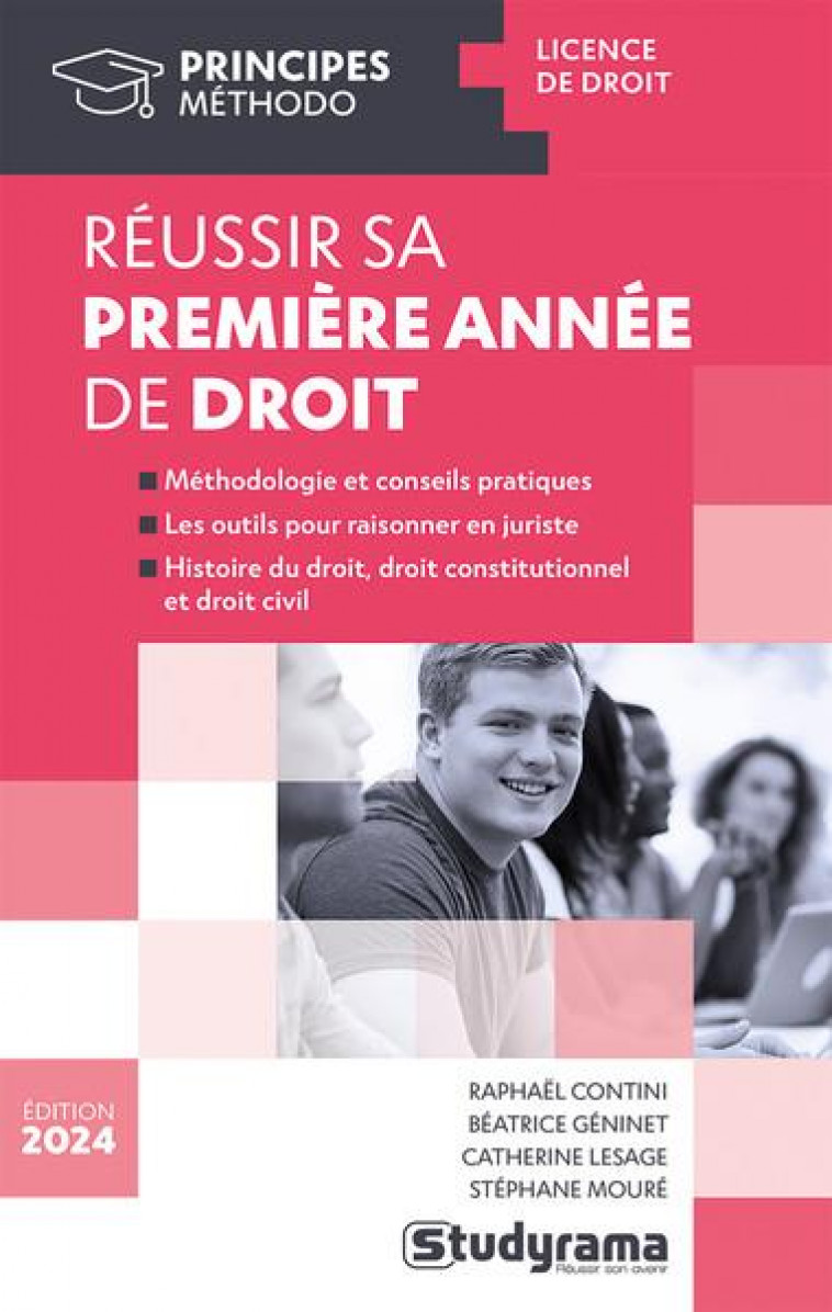 PRINCIPES - REUSSIR SA PREMIERE ANNEE DE DROIT - CONTINI/GENINET - STUDYRAMA