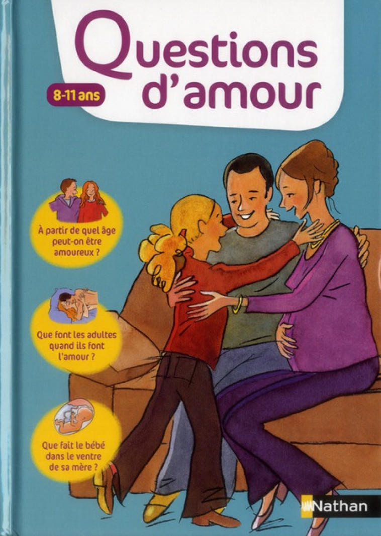 QUESTIONS D-AMOUR:8-11 ANS - DUMONT/MONTAGNAT - NATHAN