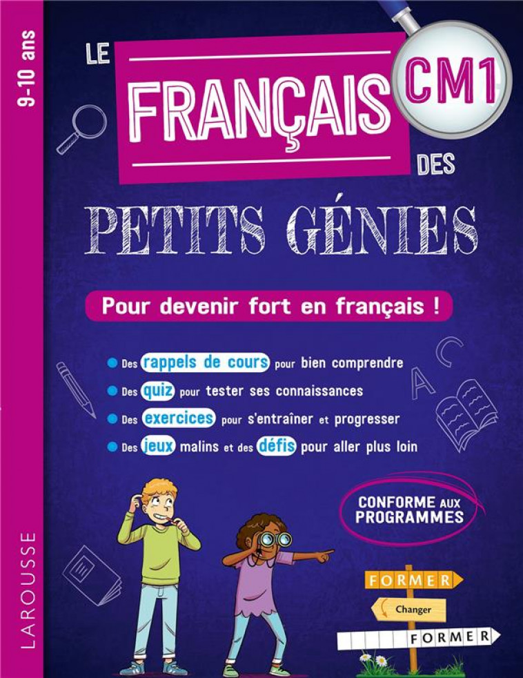 LE FRANCAIS DES PETITS GENIES : TOUT LE CM1 - COLLECTIF - LAROUSSE