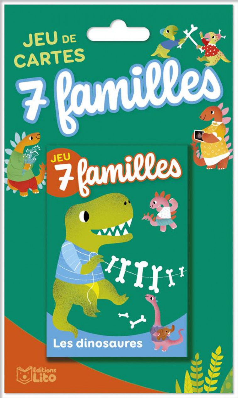 JEUX 7 FAMILLES LES DINOSAURES - XXX - NC