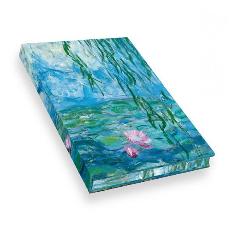 CARNET HAZAN PLEINE TOILE  MONET  NYMPHEAS - XXX - NC