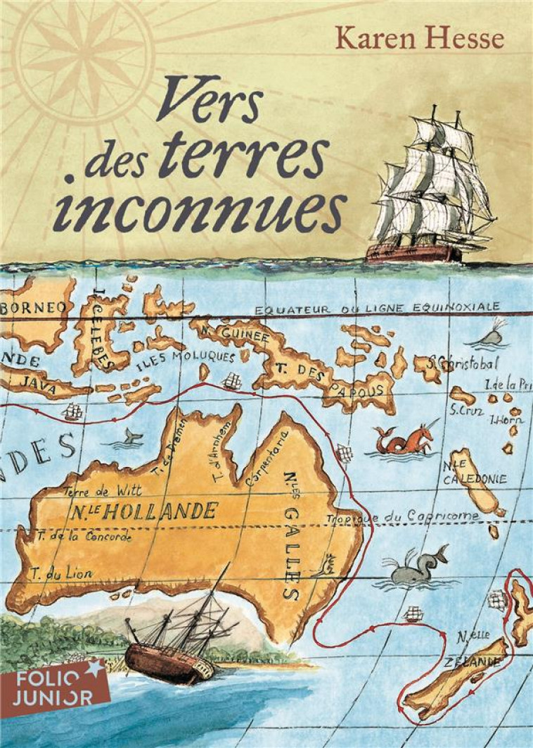 VERS DES TERRES INCONNUES - HESSE KAREN - GALLIMARD