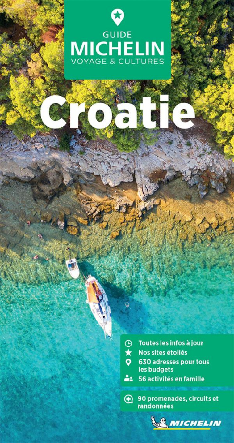 GUIDES VERTS EUROPE - GUIDE VERT CROATIE - XXX - MICHELIN