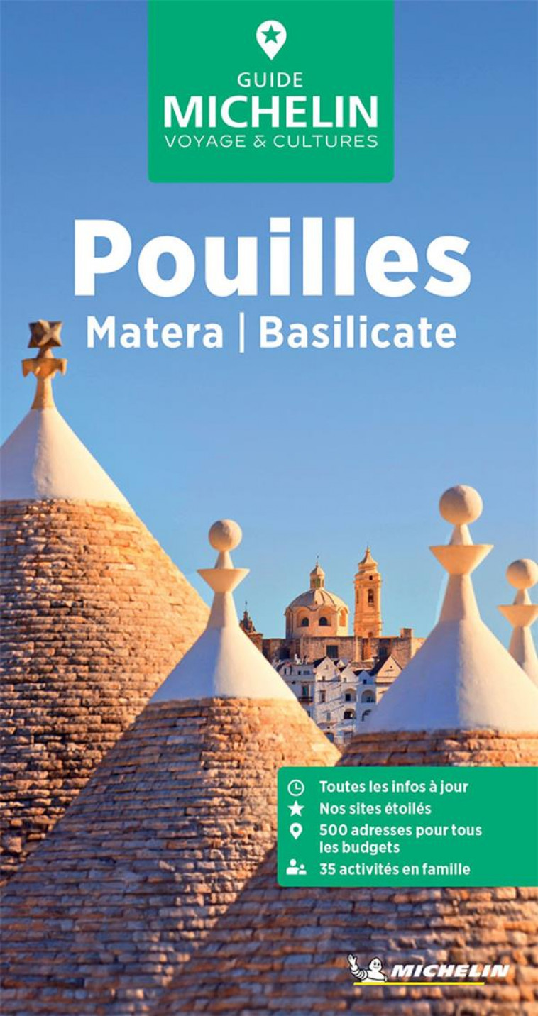 GUIDES VERTS EUROPE - GUIDE VERT POUILLES - MATERA, BASILICATE - XXX - MICHELIN