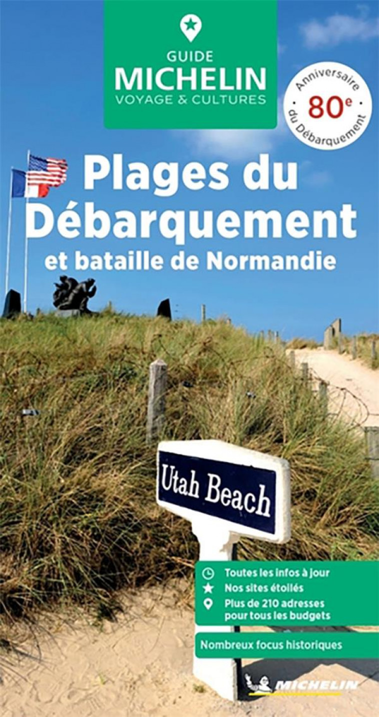 GUIDES VERTS FRANCE - GUIDE VERT PLAGES DU DEBARQUEMENT ET BATAILLE DE NORMANDIE - XXX - MICHELIN