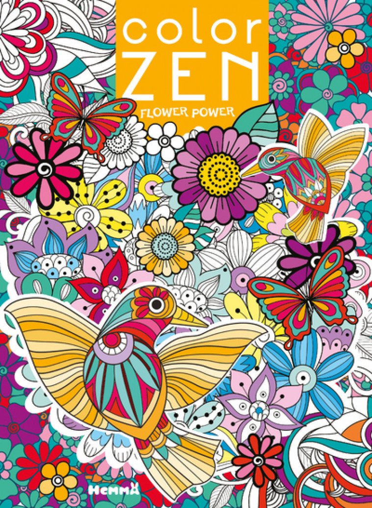 Color Zen - Flower Power - Collectif Collectif - HEMMA