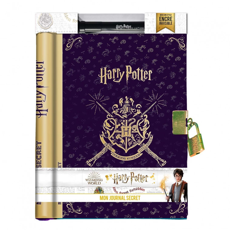 Harry Potter - Mon journal secret (avec encre invisible) - Playbac Éditions Playbac Éditions - PLAY BAC