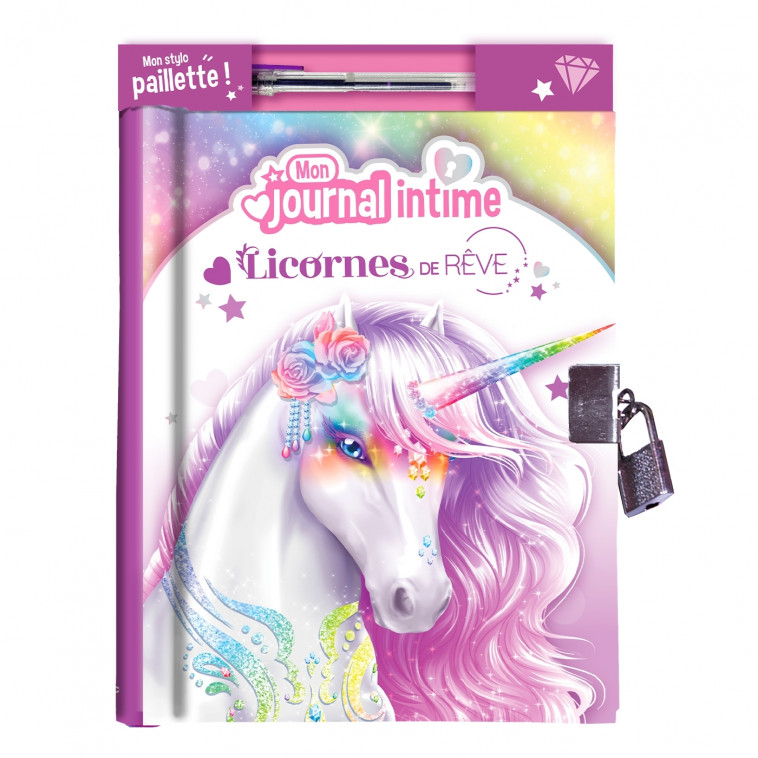 Mon journal intime Licornes - Playbac Éditions Playbac Éditions - PLAY BAC