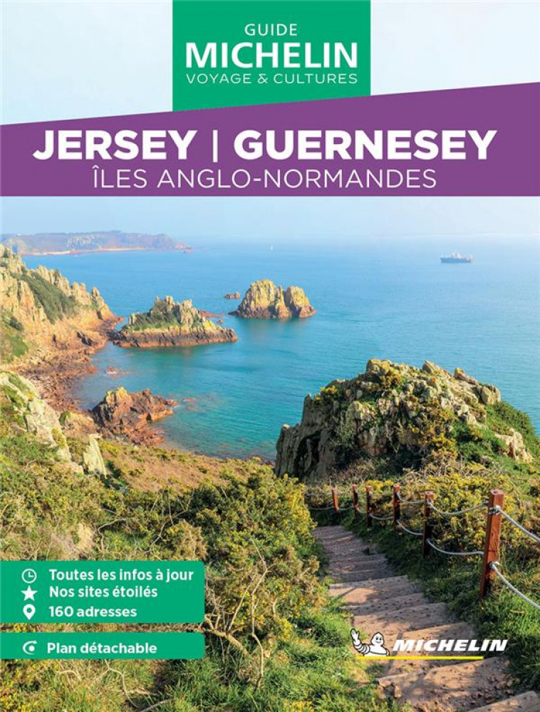 GUIDE VERT WE&GO JERSEY, GUERNESEY - ILES ANGLO-NORMANDES - XXX - MICHELIN