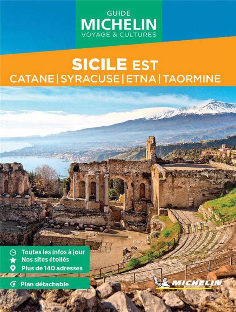 GUIDE VERT WE&GO SICILE EST - CATANE, SYRACUSE, ETNA, TAORMINE - XXX - MICHELIN