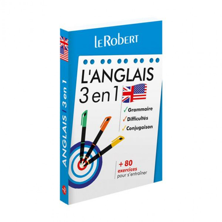 LE ROBERT L-ANGLAIS 3 EN 1 - COLLECTIF - LE ROBERT