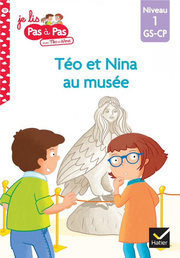 TEO ET NINA GS-CP NIVEAU 1 - TEO ET NINA AU MUSEE - VAN TILBEURGH - HATIER SCOLAIRE