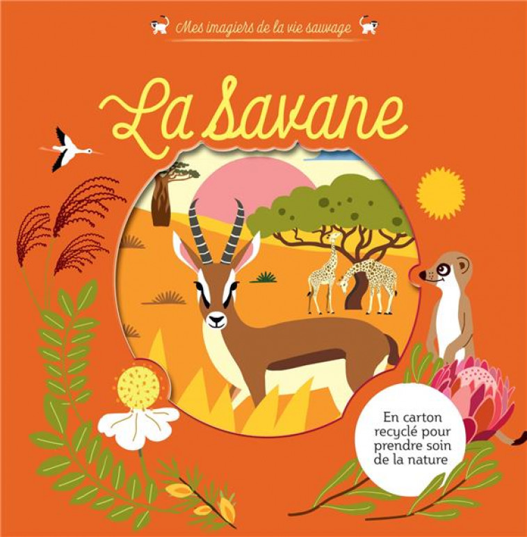 MES IMAGIERS DE LA VIE SAUVAGE - LA SAVANE - DENY/BAZANTOVA - HATIER SCOLAIRE