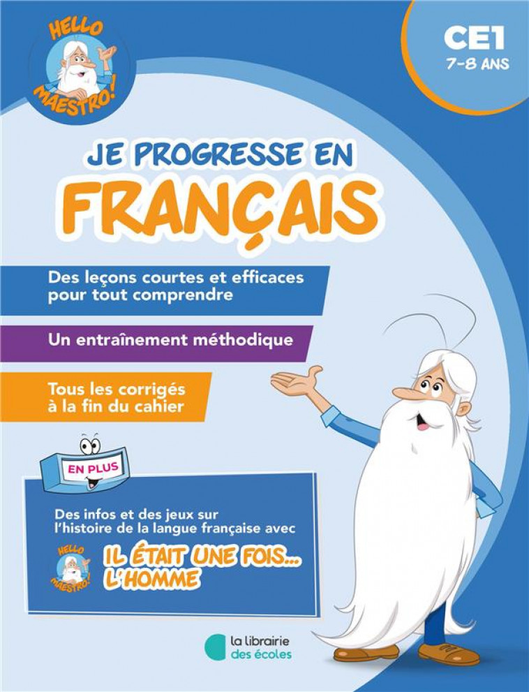 HELLO MAESTRO - JE PROGRESSE EN FRANCAIS CE1 - GRAVIER/GUIGUI - LIB DES ECOLES