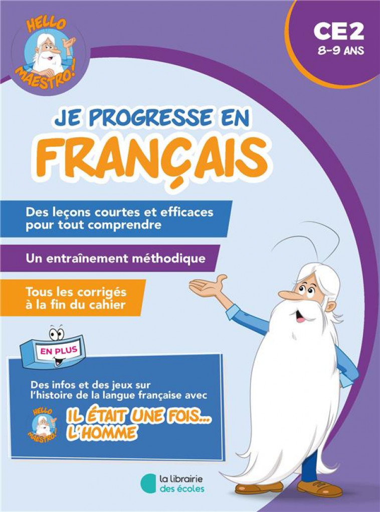 HELLO MAESTRO - JE PROGRESSE EN FRANCAIS CE2 - GRAVIER/GUIGUI - LIB DES ECOLES