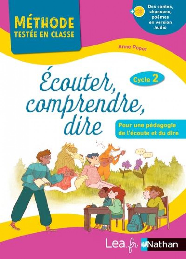 ECOUTER, COMPRENDRE, DIRE - POUR UNE PEDAGOGIE DE L-ECOUTE ET DE L-IMAGINAIRE - CYCLE 2 - POPET/LECLERCQ - CLE INTERNAT