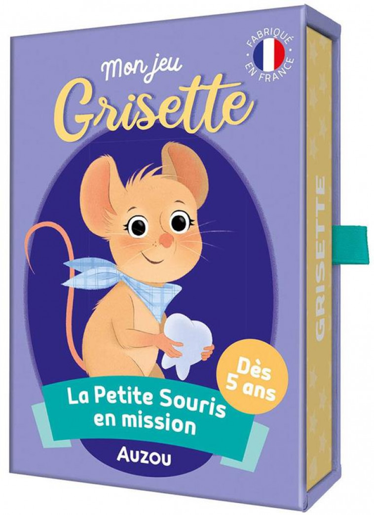 JEUX DE CARTES - MON JEU GRISETTE - LA PETITE SOURIS EN MISSION - GODEAU/MENAGER - NC