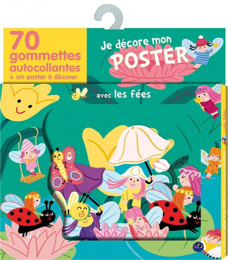 GOMMETTES POSTER LES FEES - XXX - LITO