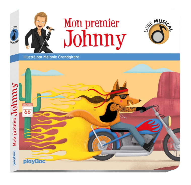 Livre musical - Mon premier Johnny - Grandgirard Mélanie - PLAY BAC