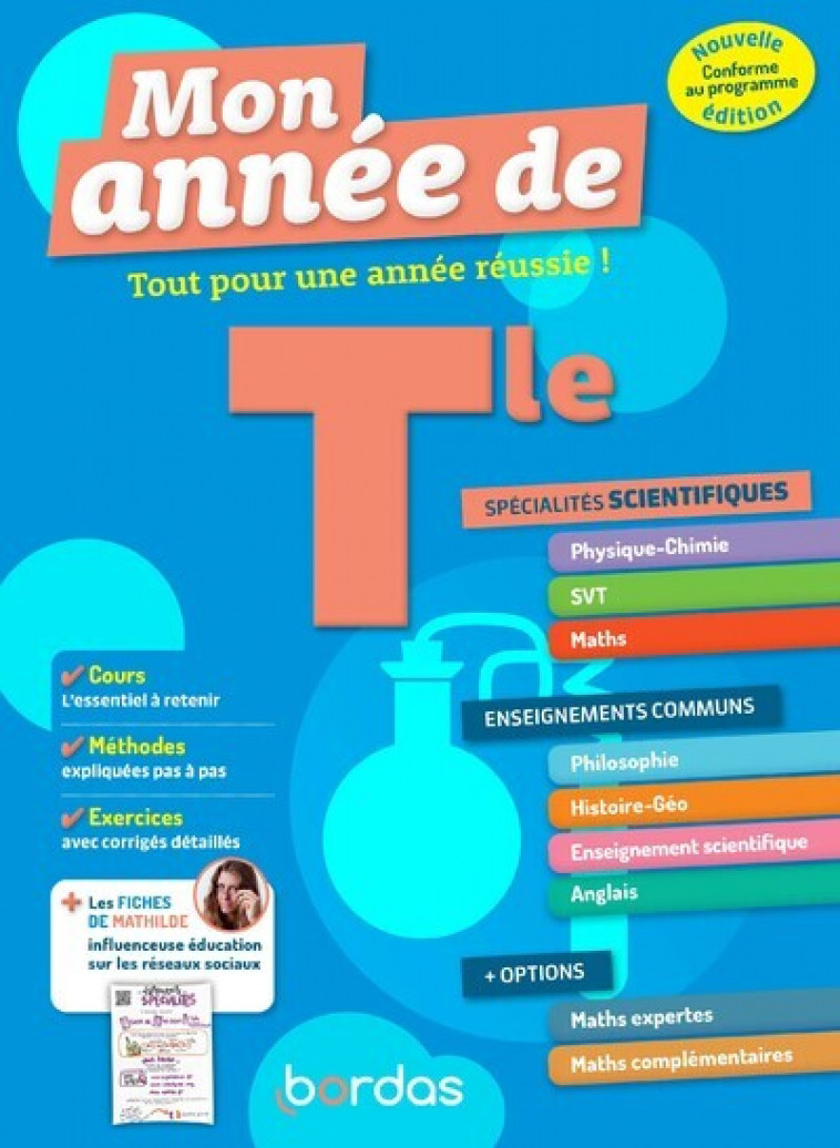 Mon Année de Tle Spécialités Physique-Chimie + Maths - Dubus David, Regaud Denis, Schreyeck Sandrine, Msihid Bernard, Aoustin Fabien, Boissier Dominique, Coulomb Laurent, Domain Magali, Hamandjian Loïc, Piecuch Sébastien, Zielewski Bénédicte, Chauvel Pasc