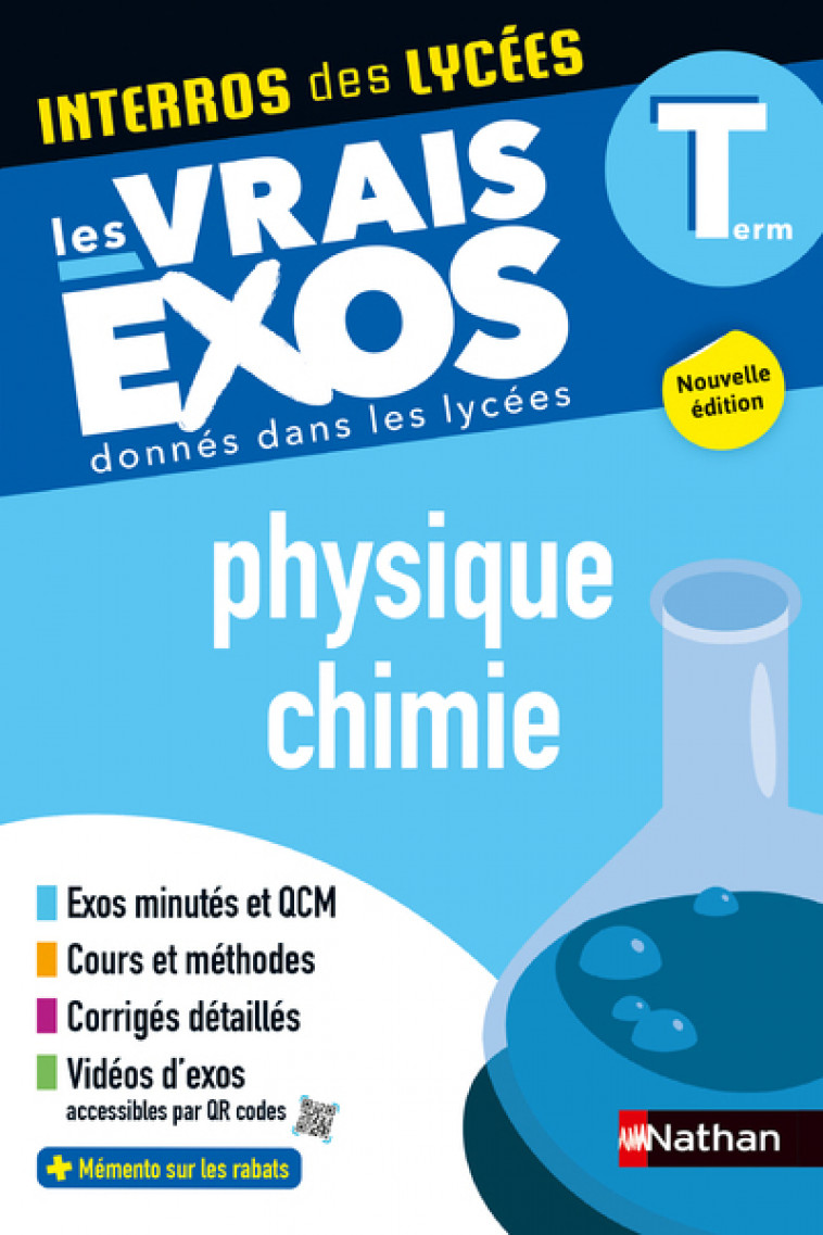 Interros des Physique Chimie Terminale - Masset Fredéric, Michalak Anna, Maurette Eric - NATHAN