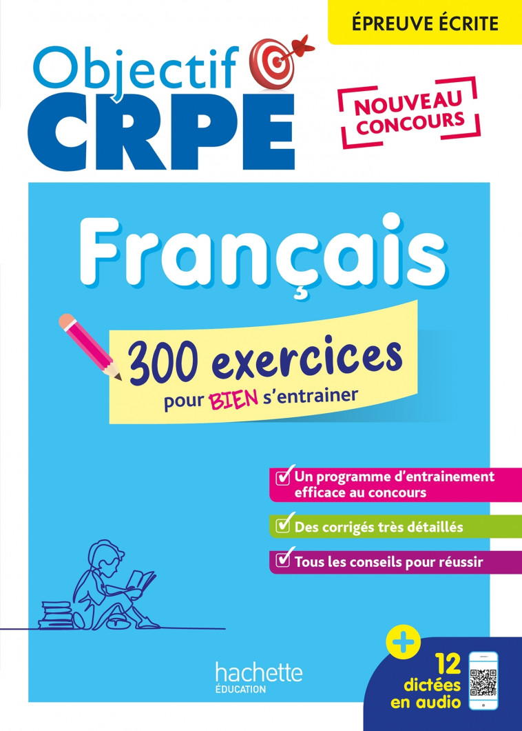 Objectif CRPE 2025 Français - 300 exercices pour bien s'entraîner - Lopez Pascale, Hennion-Brung Elise - HACHETTE EDUC