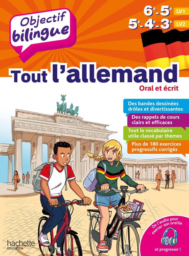 Objectif bilingue tout l'allemand 6E-5E-4E-3E - Ehmann Françoise, Ronzeau Romain - HACHETTE EDUC